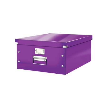 Caja leitz click&store grande color violeta 369x200x484 mm