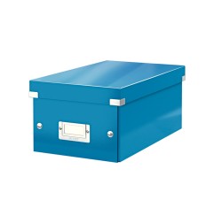 Caja leitz click&store dvd box color azul 206x147x352 mm