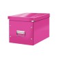 Caja leitz click&store cubica grande color fucsia 320x360x310 mm