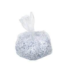 Bolsa de residuos fellowes para destructora de documentos 40 litros caja de 100 unidades