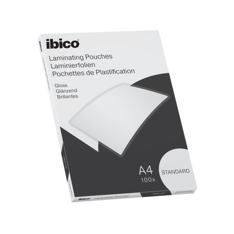 Bolsa de plastificar ibico din a4 standard caja de 100 unidades