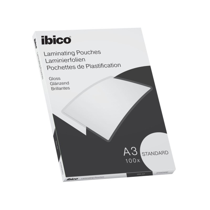 Bolsa de plastificar ibico din a3 standard caja de 100 unidades