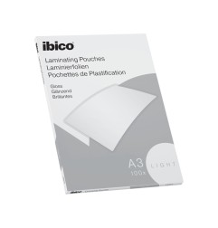 Bolsa de plastificar ibico din a3 light caja de 100 unidades
