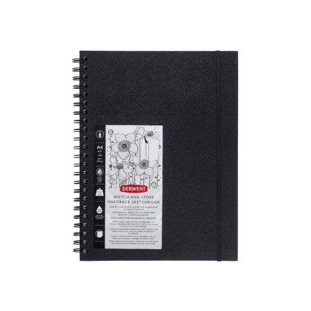 Bloc de bocetos derwent din a4 56 hojas 165 g