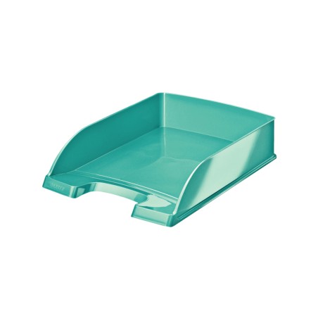 5 Unidades - Bandeja sobremesa plastico leitz wow vertical color turquesa 255x70x357 mm