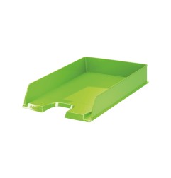 10 Unidades - Bandeja sobremesa plastico esselte europost vertical color verde vivida 254x61x350 mm