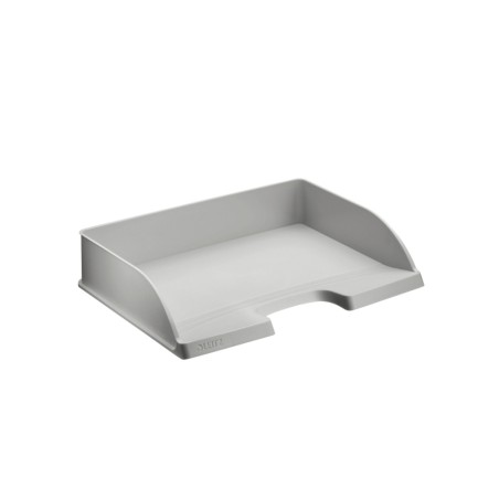 5 Unidades - Bandeja sobremesa leitz plus standard apaisada color gris 363x70x273 mm