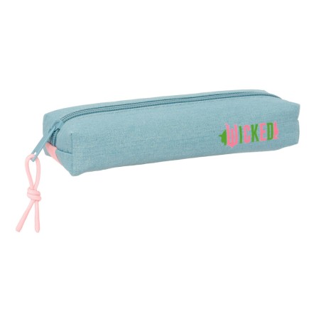 Bolso escolar portatodo safta rectangular con goma elastica 22cm wicked 40x220x70 mm