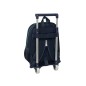 Mochila safta mod. 524 con carro 705 real madrid 2ª equipacion 25/26 330x270x100 mm