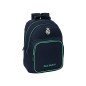 Mochila safta doble con cantoneras adaptable a carro real madrid 2ª equipacion 25/26 420x320x150 mm